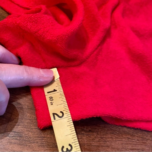 ✨Wild Fable Red Towel Terry Halter Romper✨ NWT - Picture 9 of 10